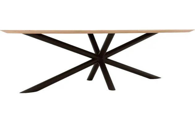 Goossens excellent eettafel gs 1302 blank eiken - 8219484-03