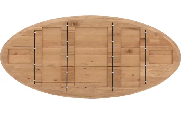 Goossens excellent eettafel gs 1302 blank eiken - 8219484-07