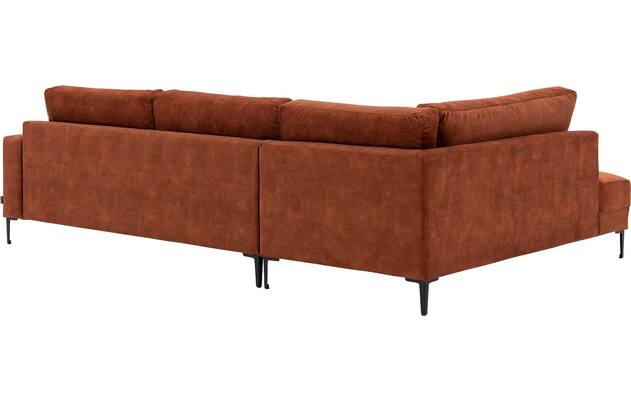 Goossens hoeksalon coco bruin stof - 8219559-03
