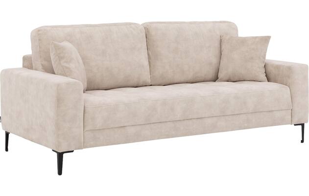 Goossens zitbank coco beige stof - 8219562-06