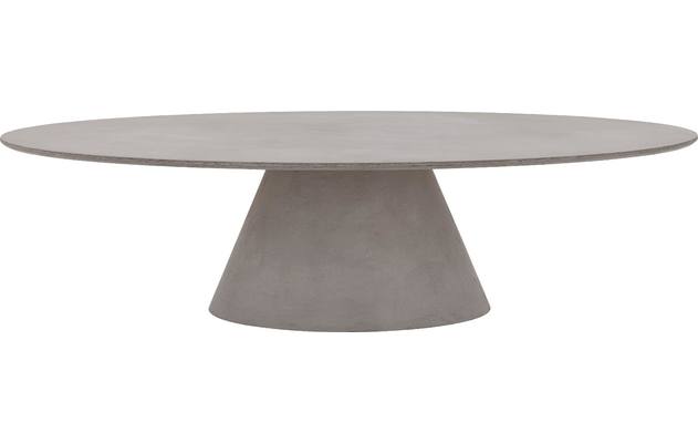 Goossens eettafel stone grijs beton - 8220435-02-A