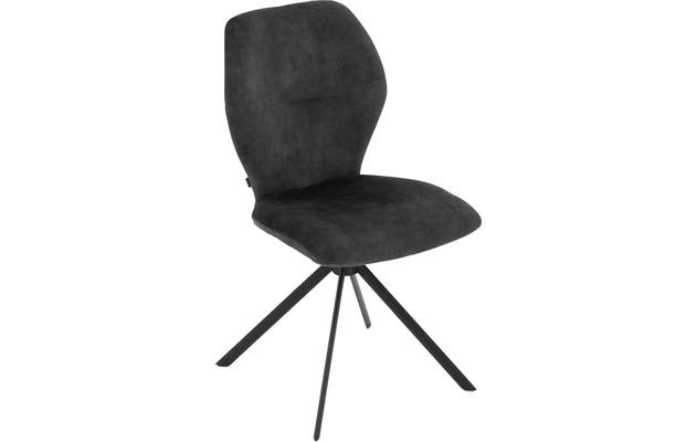 Goossens eetkamerstoel hera grijs stof - 8221038-05