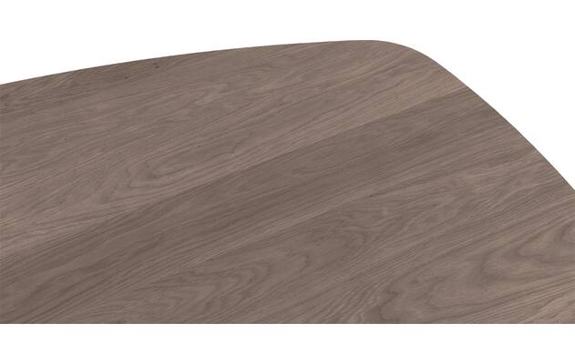 Goossens excellent eettafel uniek donker bruin eiken - 8221100-05