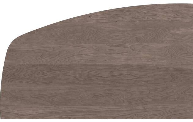 Goossens excellent eettafel uniek donker bruin eiken - 8221100-07