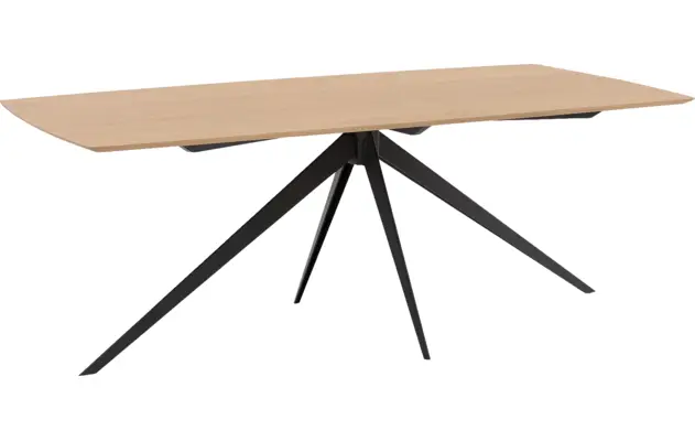 Goossens excellent eettafel uniek blank eiken - 8221143-01