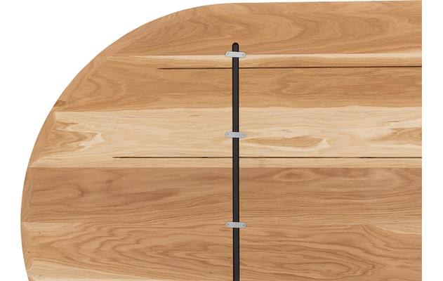 Goossens excellent eettafel uniek blank eiken - 8221205-09