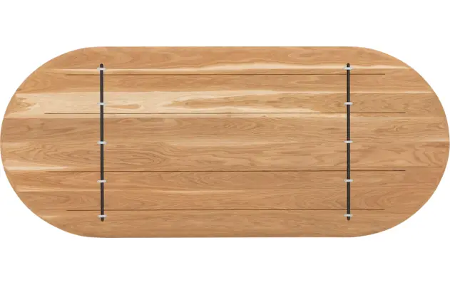 Goossens excellent eettafel uniek blank eiken - 8221206-08