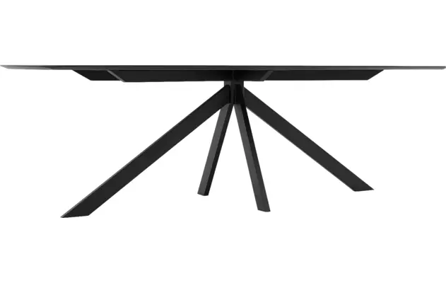 Goossens excellent eettafel uniek zwart eiken - 8221240-04