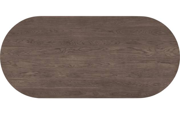 Goossens excellent eettafel uniek donker bruin eiken - 8221527-06