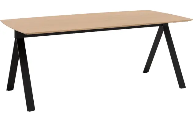 Goossens excellent eettafel uniek blank eiken - 8221625-01