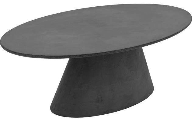 Goossens eettafel stone grijs beton - 8221986-03