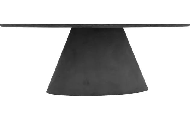 Goossens eettafel stone grijs beton - 8221994-04