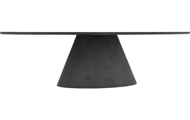 Goossens eettafel stone grijs beton - 8222035-04