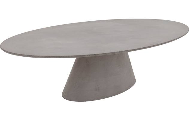 Goossens eettafel stone grijs beton - 8222045-03