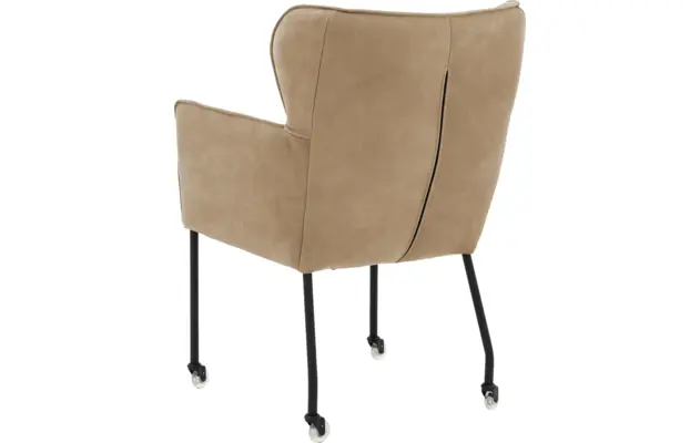 Goossens excellent eetkamerstoel leogang bruin leer - 8222213-02
