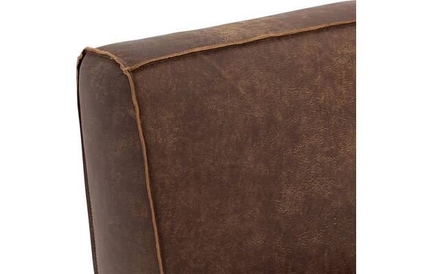 Goossens excellent barkruk tom bruin leer - 8222560-06
