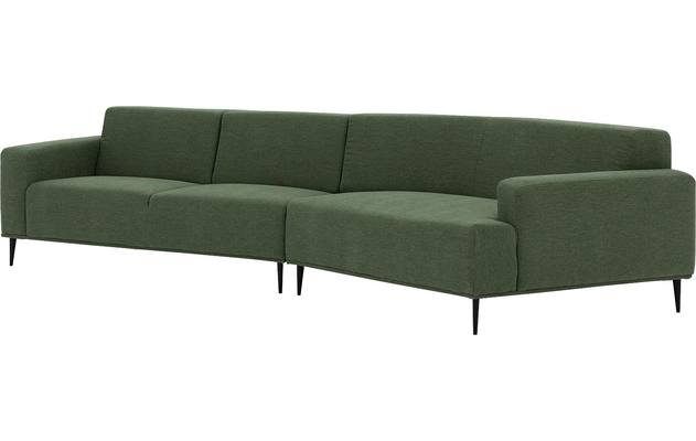 Goossens excellent loungebank prato groen stof - 8223415-gespiegeld-02