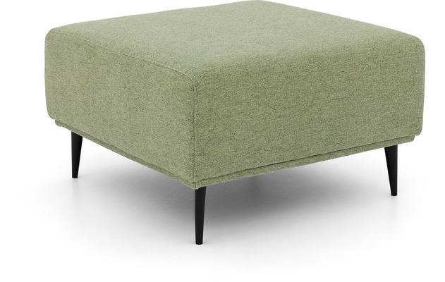Goossens excellent voetenbank prato groen stof - 8223416-02