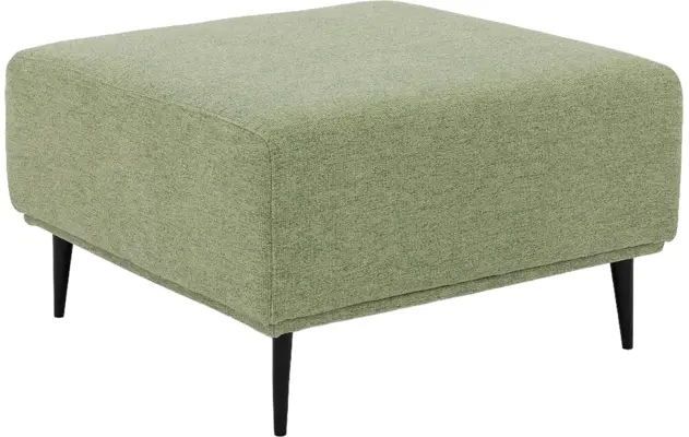Goossens excellent voetenbank prato groen stof - 8223416-02