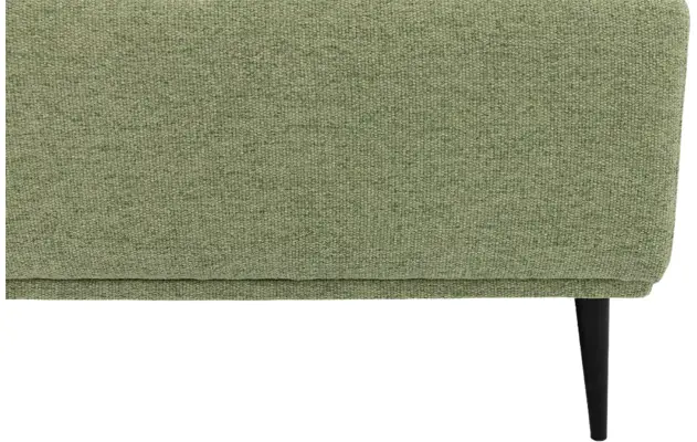 Goossens excellent voetenbank prato groen stof - 8223416-05