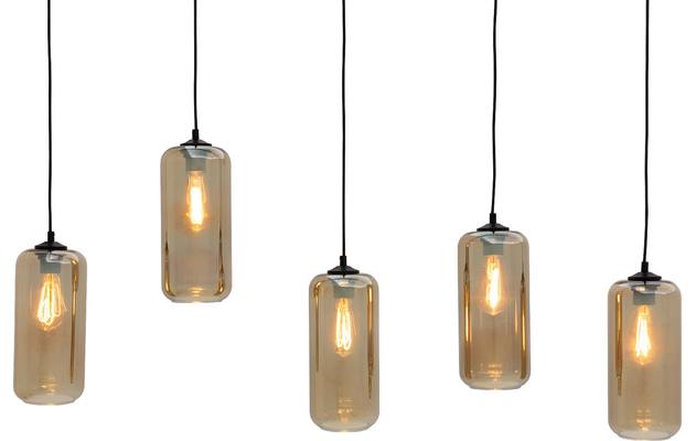 Goossens hanglamp devant zwart glas - 8223425-03