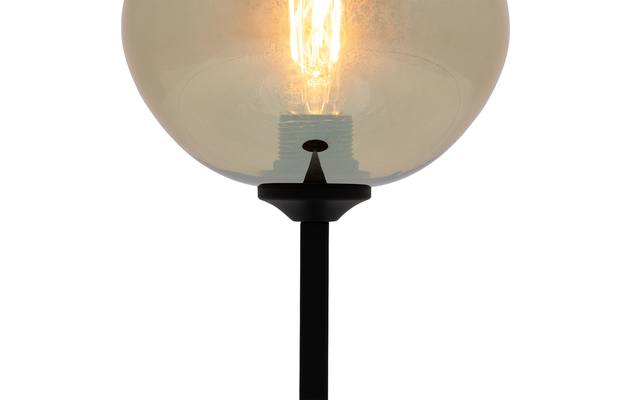 Goossens vloerlamp devant zwart glas - 8223430-05