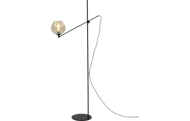 Goossens vloerlamp devant zwart glas - 8223431-03