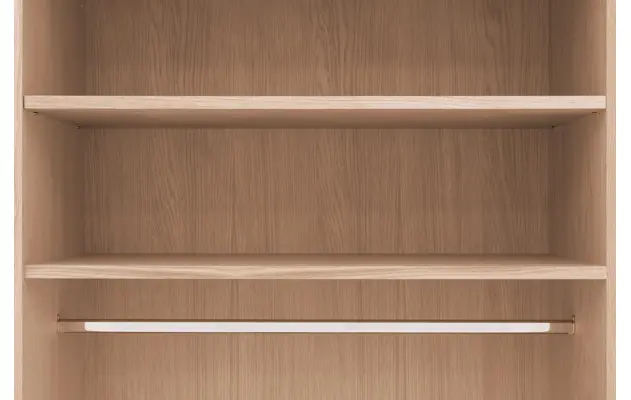 Goossens excellent kledingkast nature wit eiken - 8223434-11