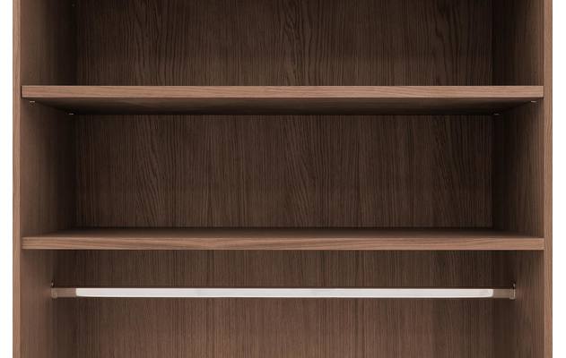 Goossens excellent kledingkast nature donker bruin eiken - 8223439-11