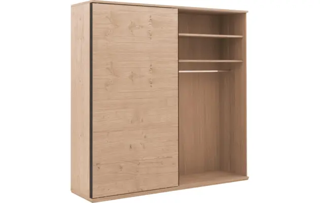 Goossens excellent kledingkast nature wit eiken - 8223443-08