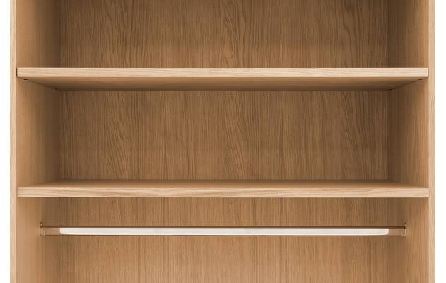 Goossens excellent kledingkast nature onbewerkt eiken - 8223444-11
