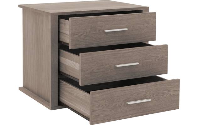 Goossens inzetladenblok duo grijs eiken - 8223508-05