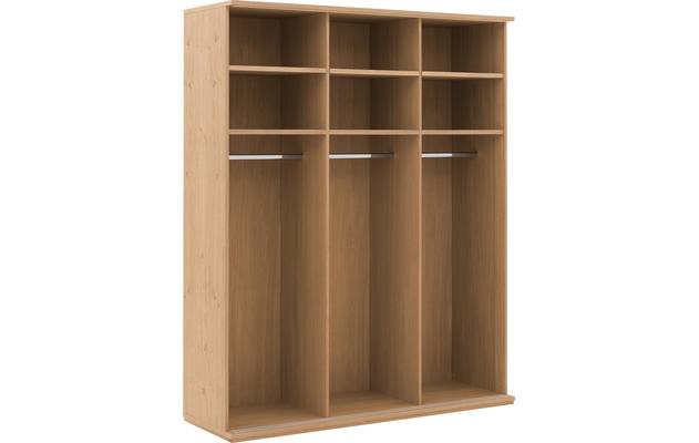 Goossens excellent kledingkast wood onbewerkt eiken - 8223622-05