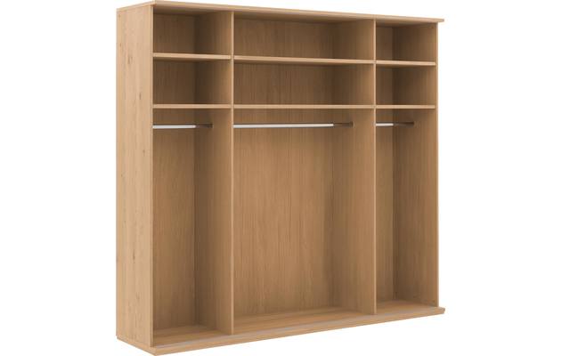 Goossens excellent kledingkast wood onbewerkt eiken - 8223623-05