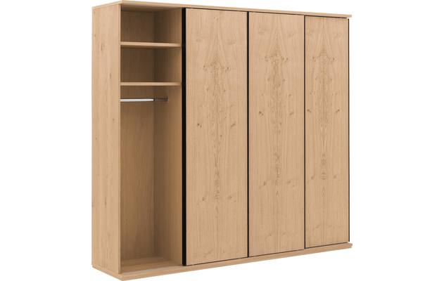 Goossens excellent kledingkast wood wit eiken - 8223625-04