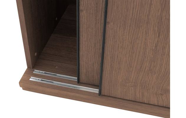 Goossens excellent kledingkast wood donker bruin eiken - 8223635-07