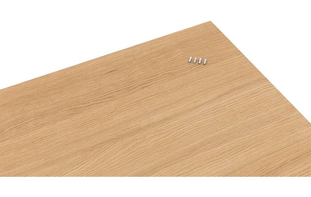 Goossens legplank wood nature blank eiken - 8223651-03