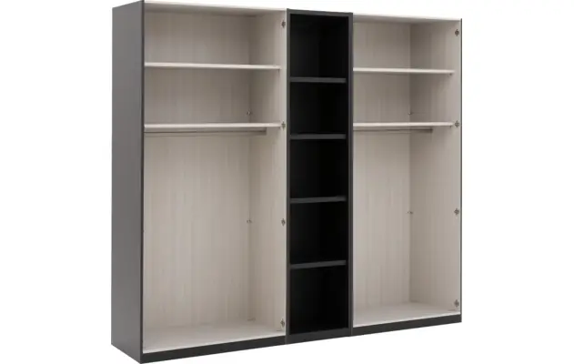 Goossens excellent kast systeem statement compleet wit hoogwaardig meubelplaat - 8224563-05