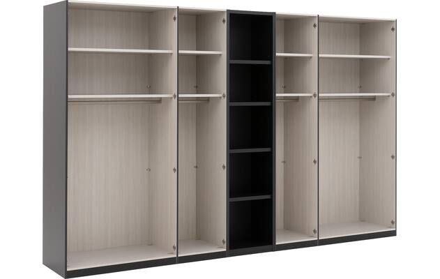 Goossens excellent kast systeem statement compleet wit hoogwaardig meubelplaat - 8224568-05