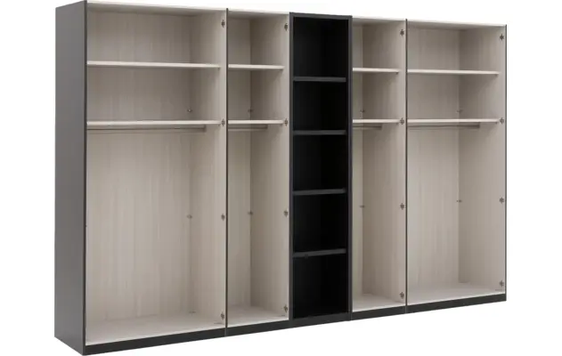 Goossens excellent kast systeem statement compleet wit hoogwaardig meubelplaat - 8224568-05