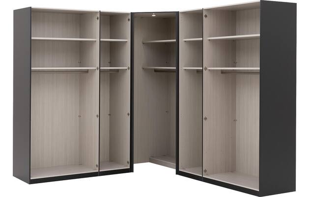 Goossens excellent kast systeem statement compleet wit hoogwaardig meubelplaat - 8226615-03