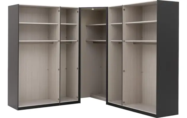 Goossens excellent kast systeem statement compleet wit hoogwaardig meubelplaat - 8226615-03