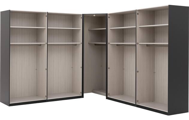 Goossens excellent kast systeem statement compleet wit hoogwaardig meubelplaat - 8226621-03