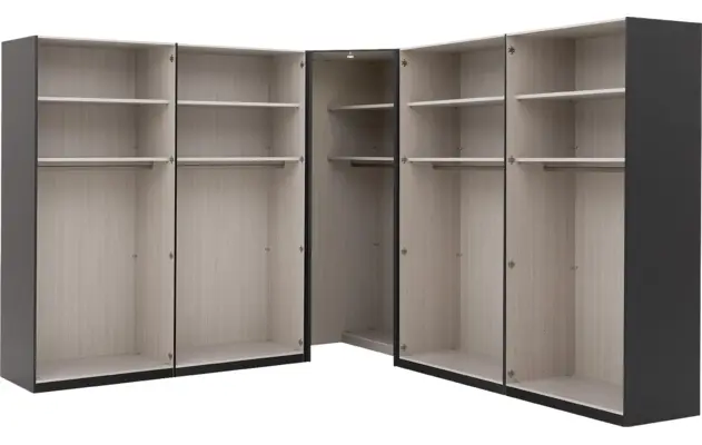 Goossens excellent kast systeem statement compleet wit hoogwaardig meubelplaat - 8226621-03