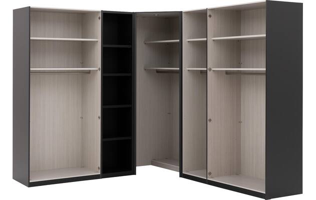 Goossens excellent kast systeem statement compleet wit hoogwaardig meubelplaat - 8226644-03