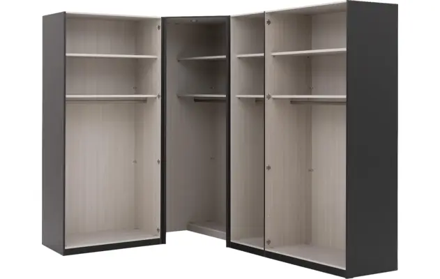 Goossens excellent kast systeem statement compleet wit hoogwaardig meubelplaat - 8226659-03