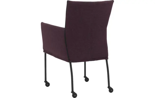 Goossens eetkamerstoel funk roze stof - 8227254-02