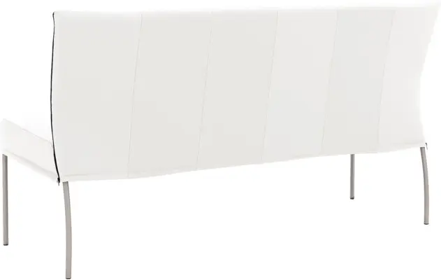 Goossens eetbank funk wit leer - 8227354-02