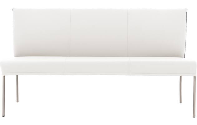 Goossens eetbank funk wit leer - 8227354-03