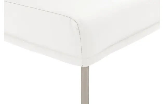 Goossens eetbank funk wit leer - 8227354-06